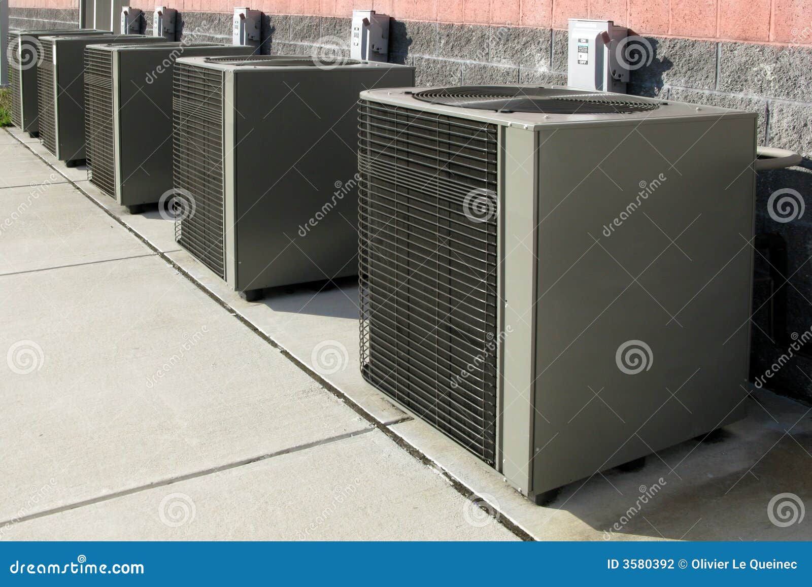 air conditioner compressor ac cooling system units stock